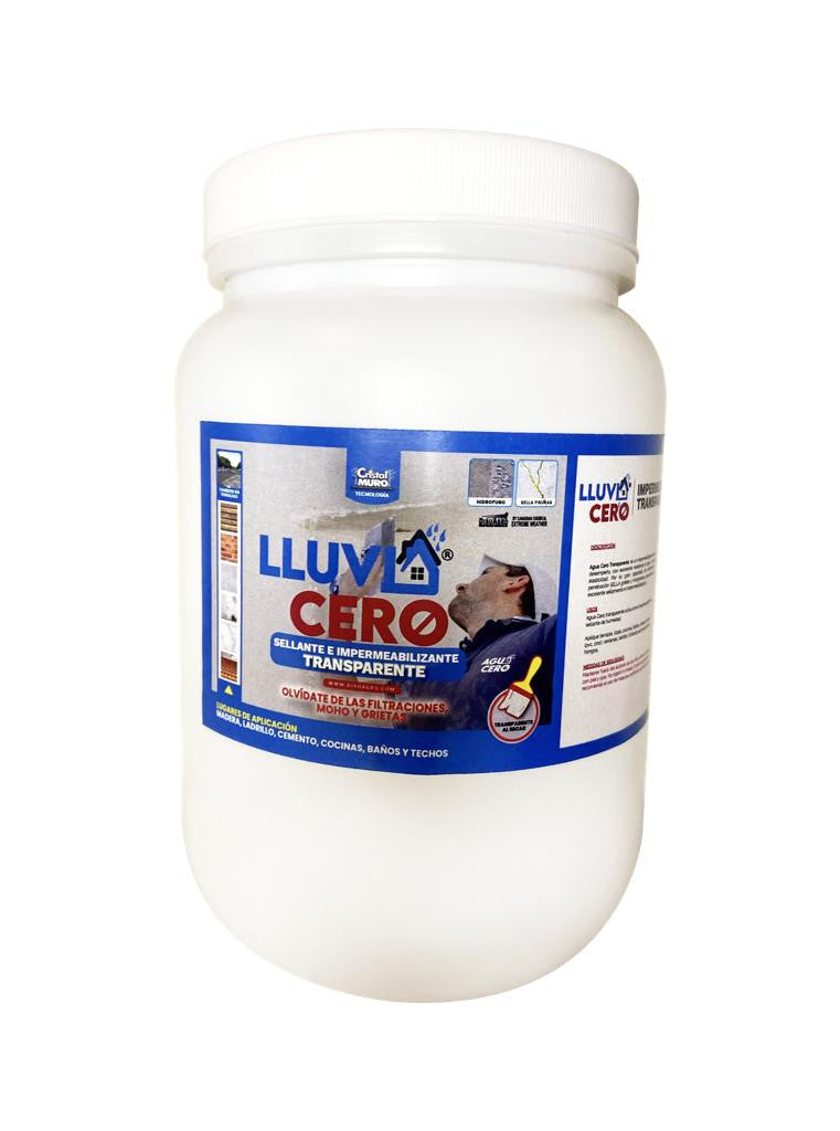 Pack 2 Lluvia Cero® 500gr | Sellador Impermeabilizante para Techos y Paredes – Protección Total | 1000gr